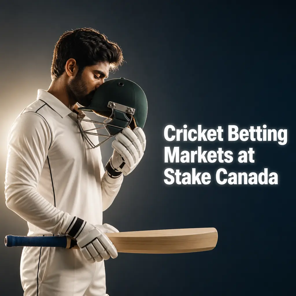 Cricket betting markets at Stake Canada