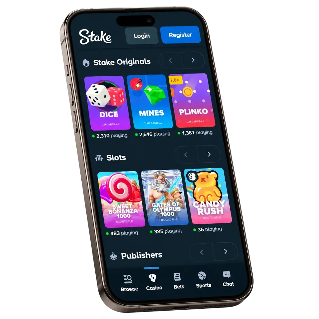 Stake App for Android and iOS