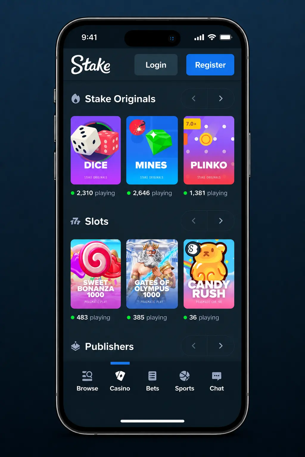 Step-by-step guide on how to use Stake bonuses in Canada including registration, deposit, promo code, and promotions page