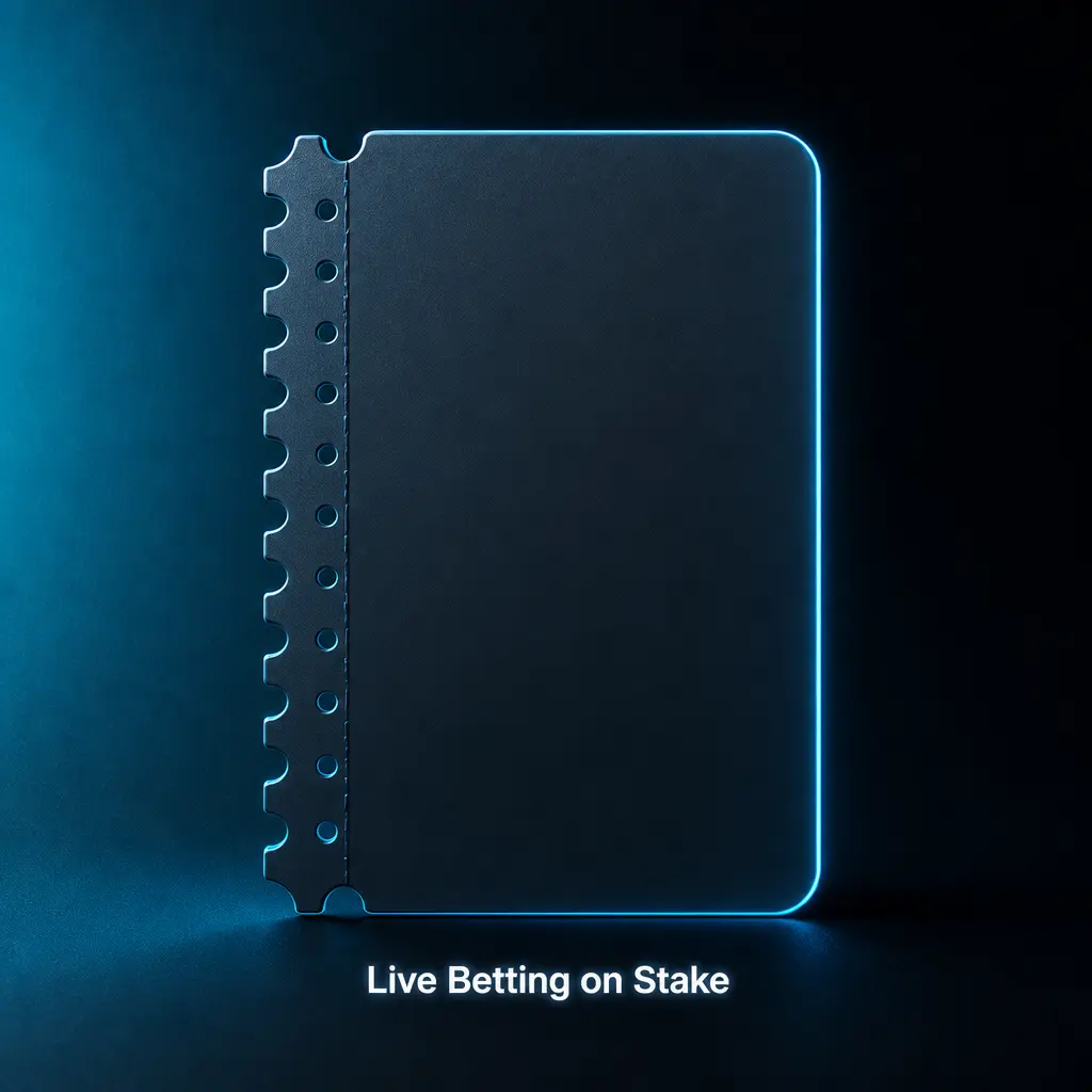 Live betting interface on Stake sportsbook