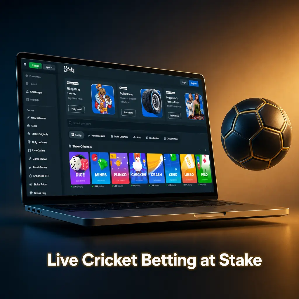 Live Cricket Betting at Stake