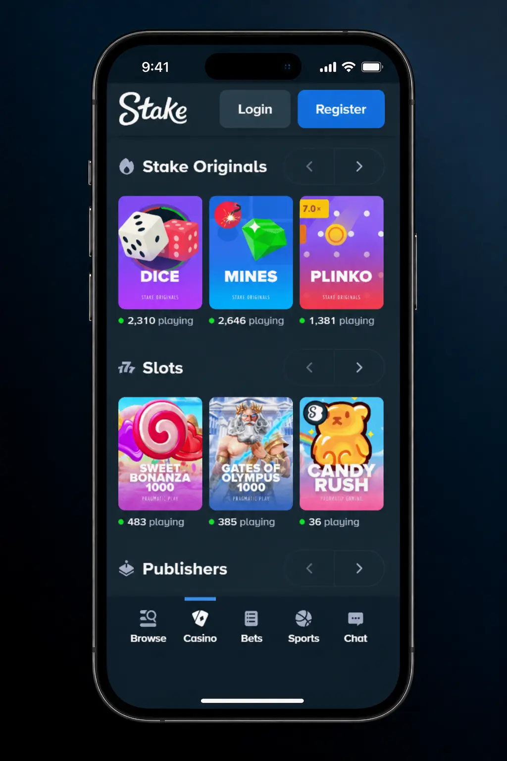 Stake mobile app download