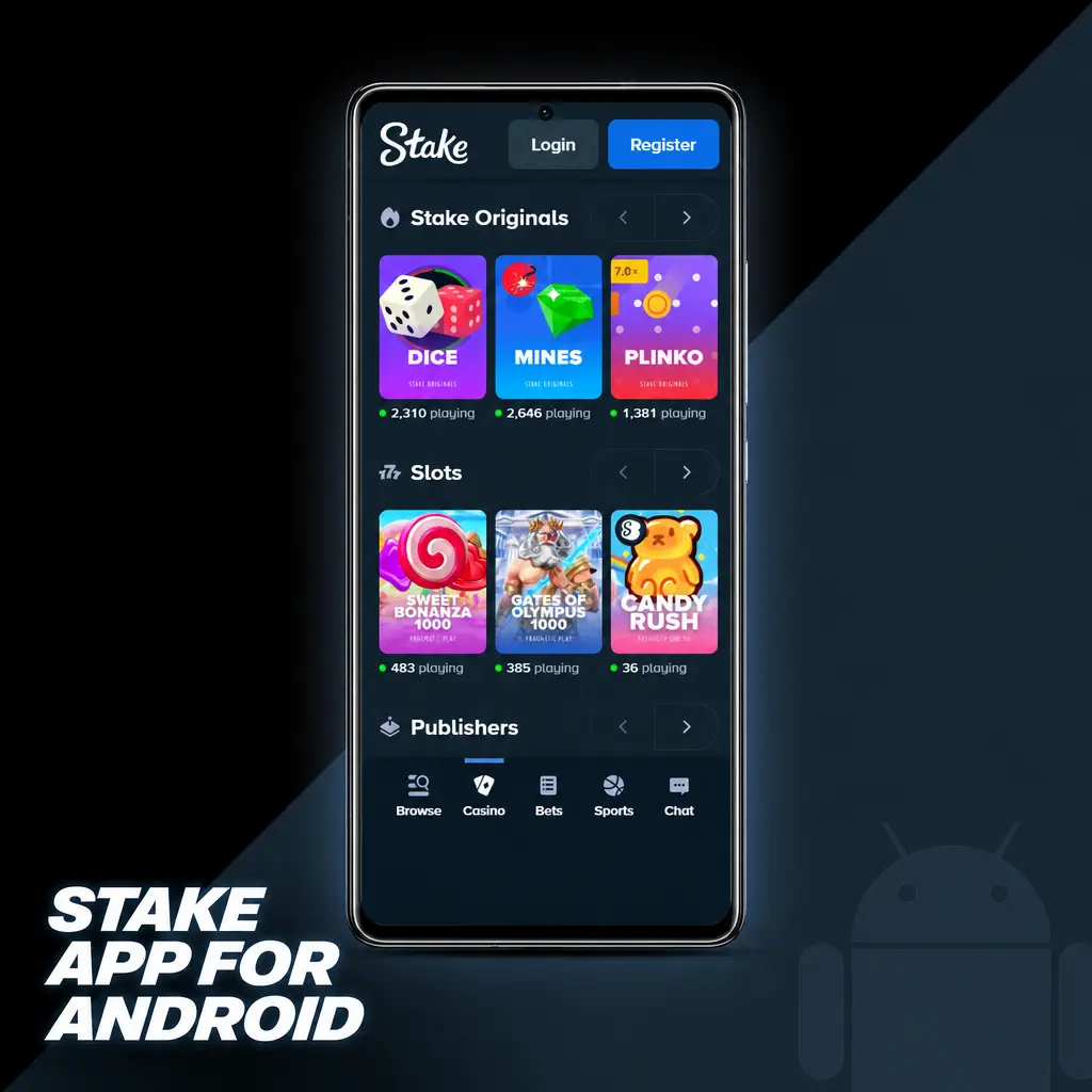 Stake App for Android installation guide