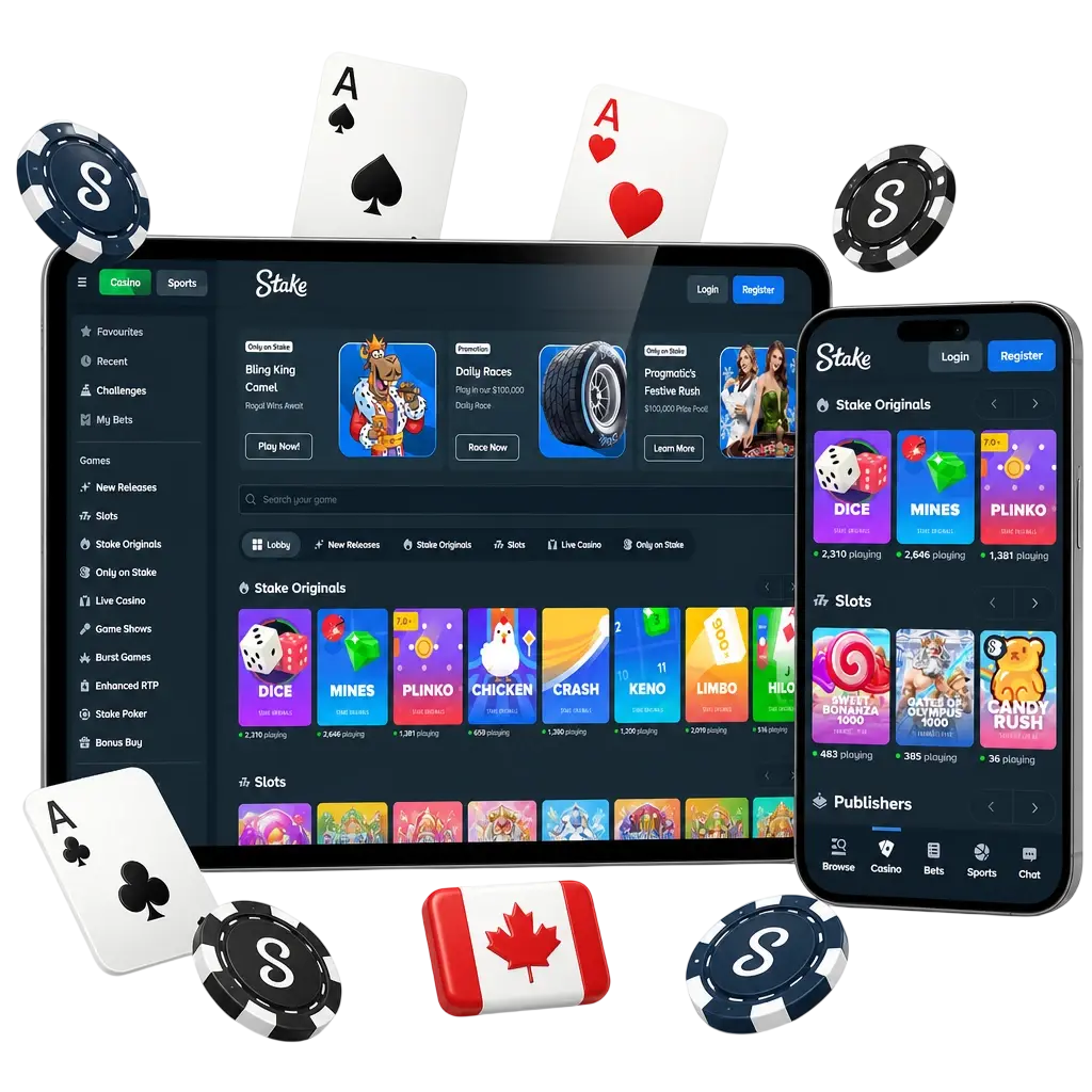Stake Canada official website for sports betting and online casino