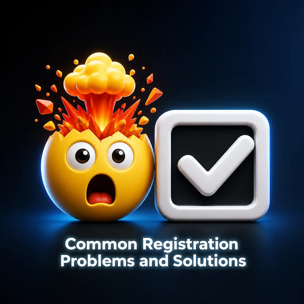 Common registration problems and solutions for Stake