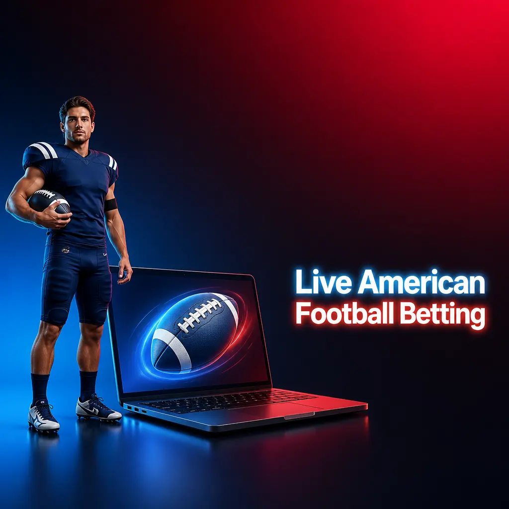 Live American Football Betting - In-Play NFL betting interface