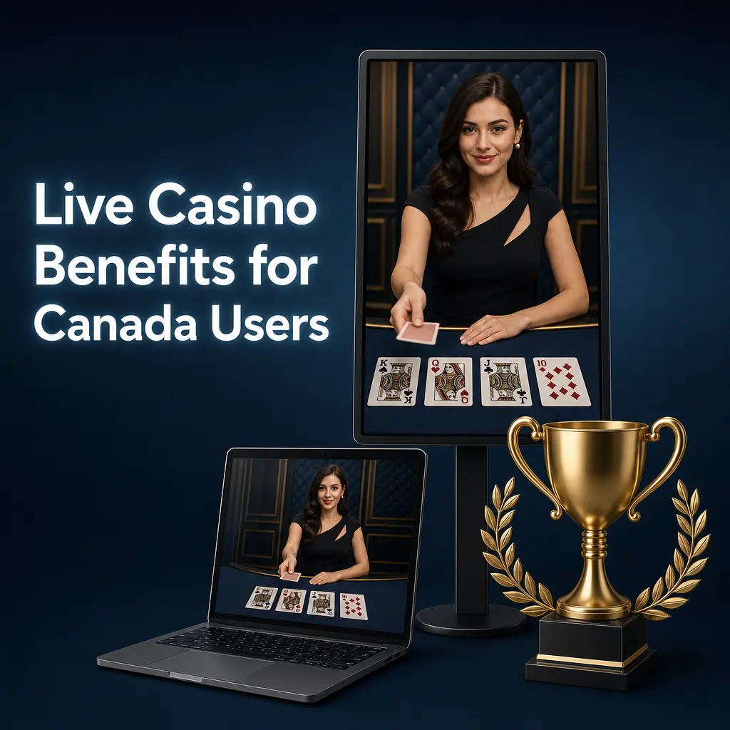 Live casino benefits for Canadian players at Stake