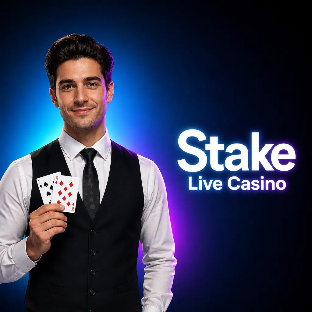 Stake Live Casino with human dealers and HD video stream