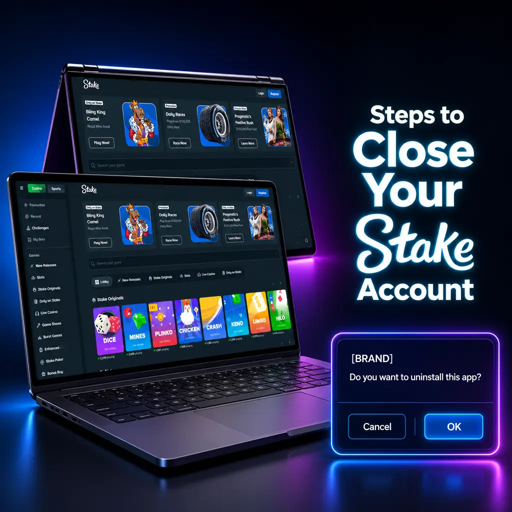 Steps to close your Stake account