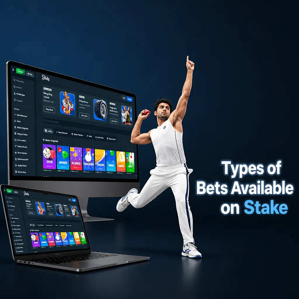 Types of Bets Available on Stake