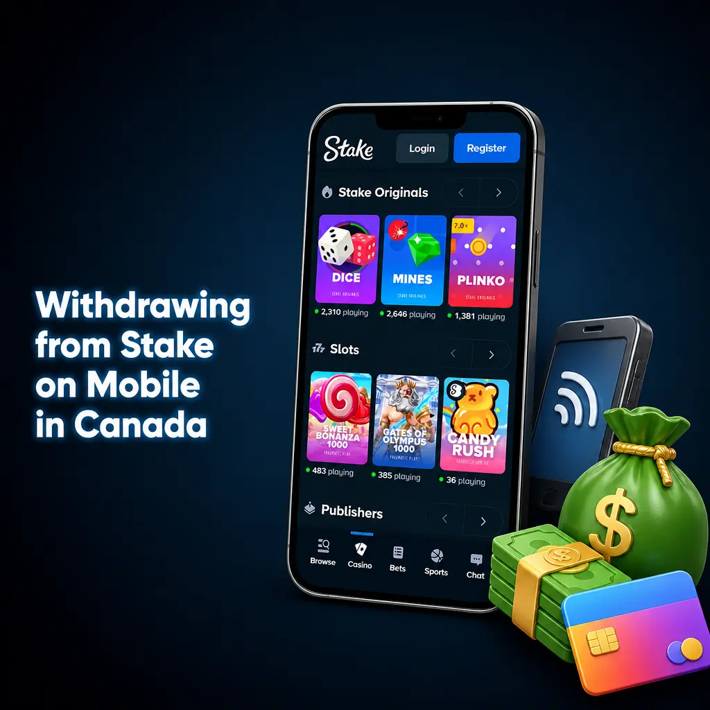 Withdrawing from Stake on Mobile in Canada
